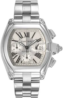 Cartier Roadster W62019X6 Stainless steel Silver