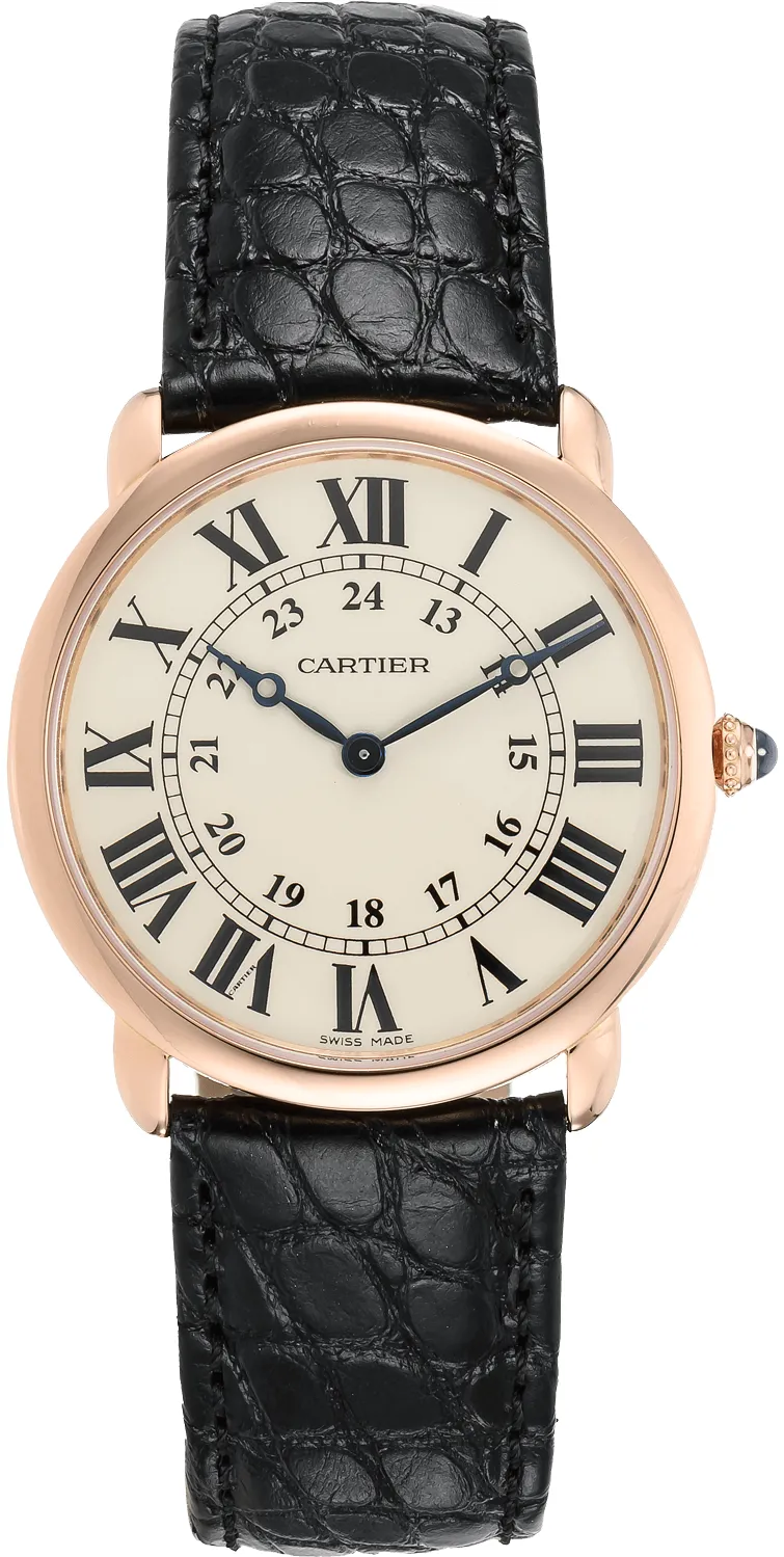 Cartier Ronde de Cartier W6800251 36mm Rose gold Silver Gray