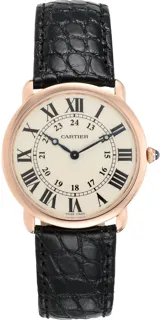 Cartier Ronde Solo W6800251 Rose gold Silver