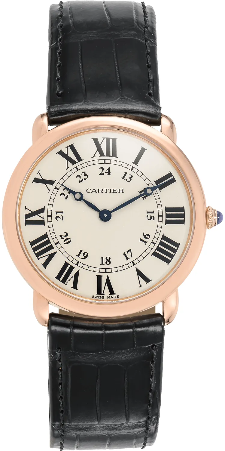 Cartier Ronde de Cartier W6800251 36mm Rose gold Silver Gray