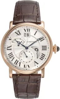 Cartier Rotonde de Cartier W1556240 Rose gold Silver Gray