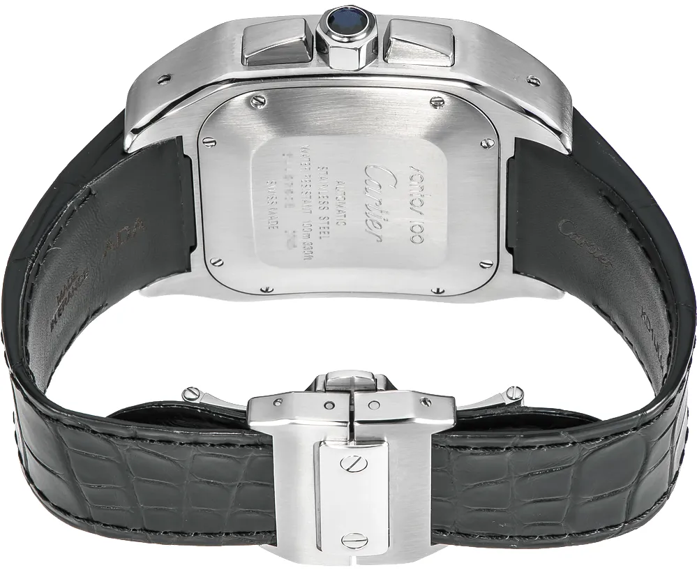 Cartier Santos W20090X8 40mm Stainless steel Silver Gray 2