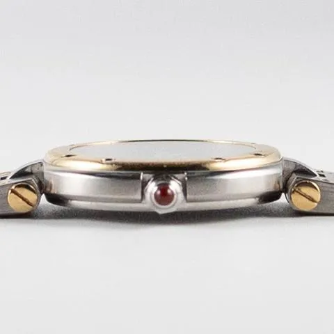 Cartier Santos 81913 27mm Yellow gold and Stainless steel Burgundy 4