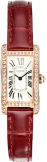 Cartier Tank Américaine WB707931 Rose gold Silver