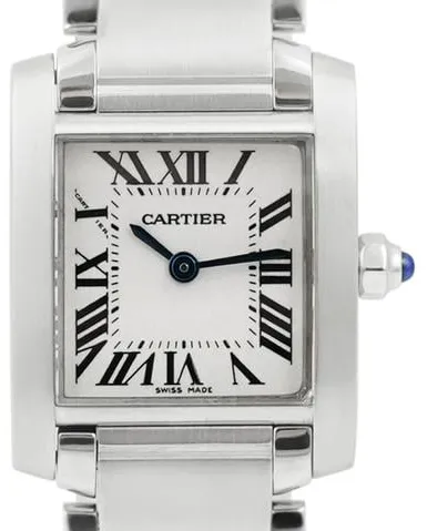 Cartier Tank Française W51008Q3 20mm Stainless steel Silver