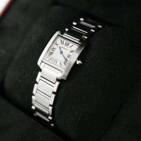 Cartier Tank Française W51008Q3 20mm Stainless steel Silver 5