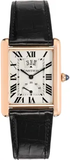 Cartier Tank Louis Cartier W1560003 Rose gold Silver