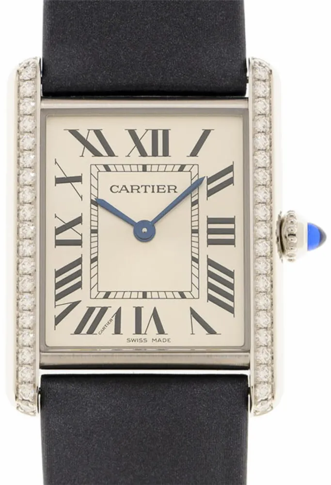 Cartier Tank Must W4TA0017 33.5mm Stainless steel Silver