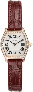 Cartier Tortue WA501006 Rose gold Silver