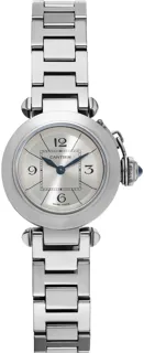 Cartier Miss Pasha W3140007 27mm Stainless steel Silver Gray