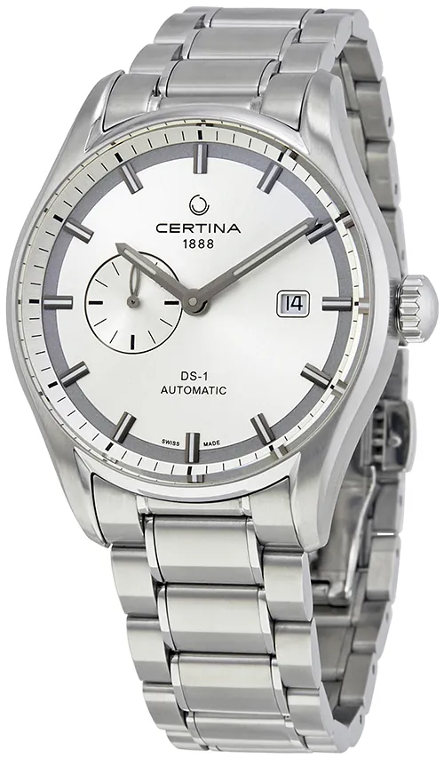 Certina DS-1 41mm Stainless steel Silver