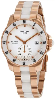 Certina DS First C0142353301100 Ceramic and Stainless steel Black