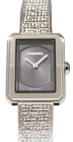 Chanel Boy-Friend H4876 28mm Stainless steel Black