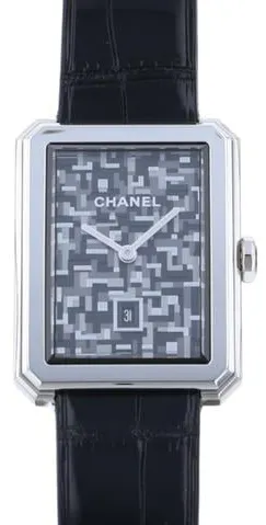 Chanel Boy-Friend H6128 34.5mm Stainless steel Gray