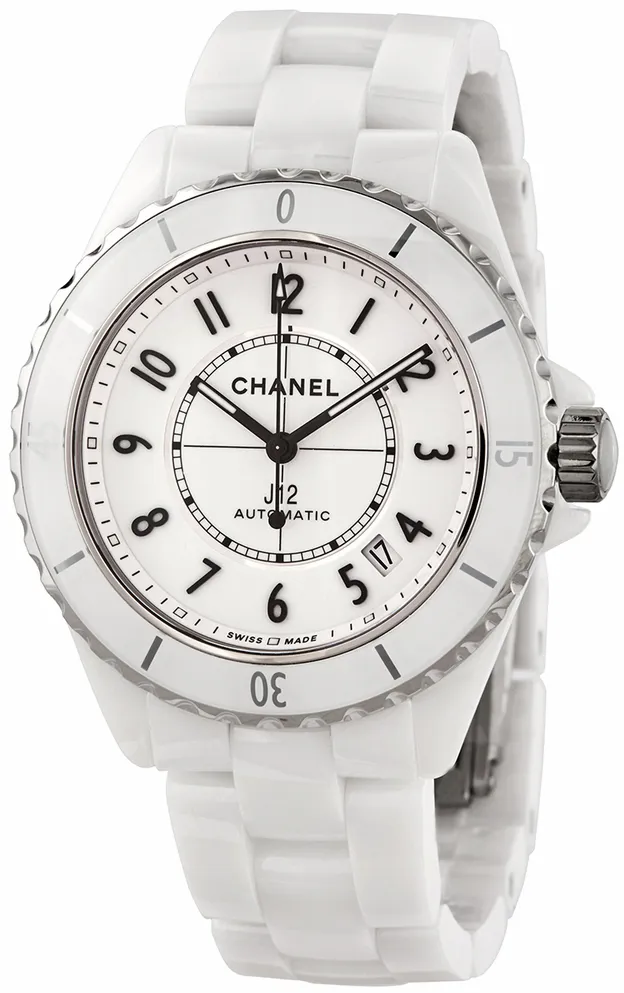 Chanel J12 H5700 38mm White ceramic White