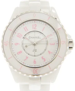 Chanel J12 H6755 Ceramic and Stainless steel White