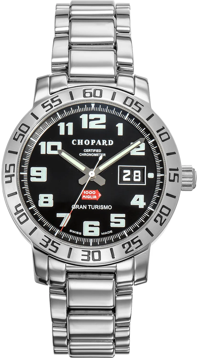 Chopard Mille Miglia 8955 40mm Stainless steel Black