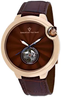 Christian Van Sant Cyclone Automatic CV0144 46mm Stainless steel Brown