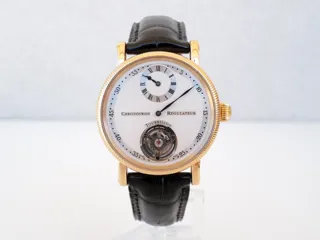 Chronoswiss Regulateur Tourbillon CH3121 CH-3121-R 18k rose gold Silver