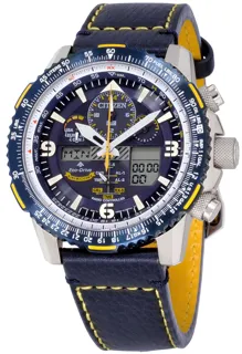 Citizen Eco-Drive JY8078-01L Stainless steel Dark Blue