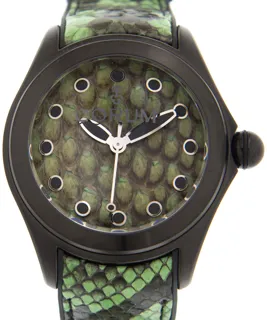 Corum Bubble 082.410.98/0337 PV01 Stainless steel Green