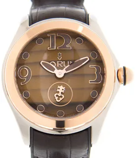 Corum Bubble 395.100.24/0002 OT01 42mm Stainless steel Brown