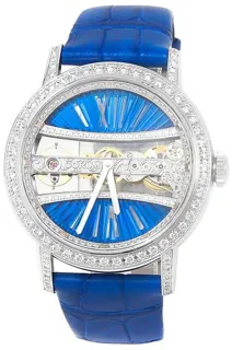 Corum Golden Bridge 113.000.69/0F03 BD91G White gold Blue