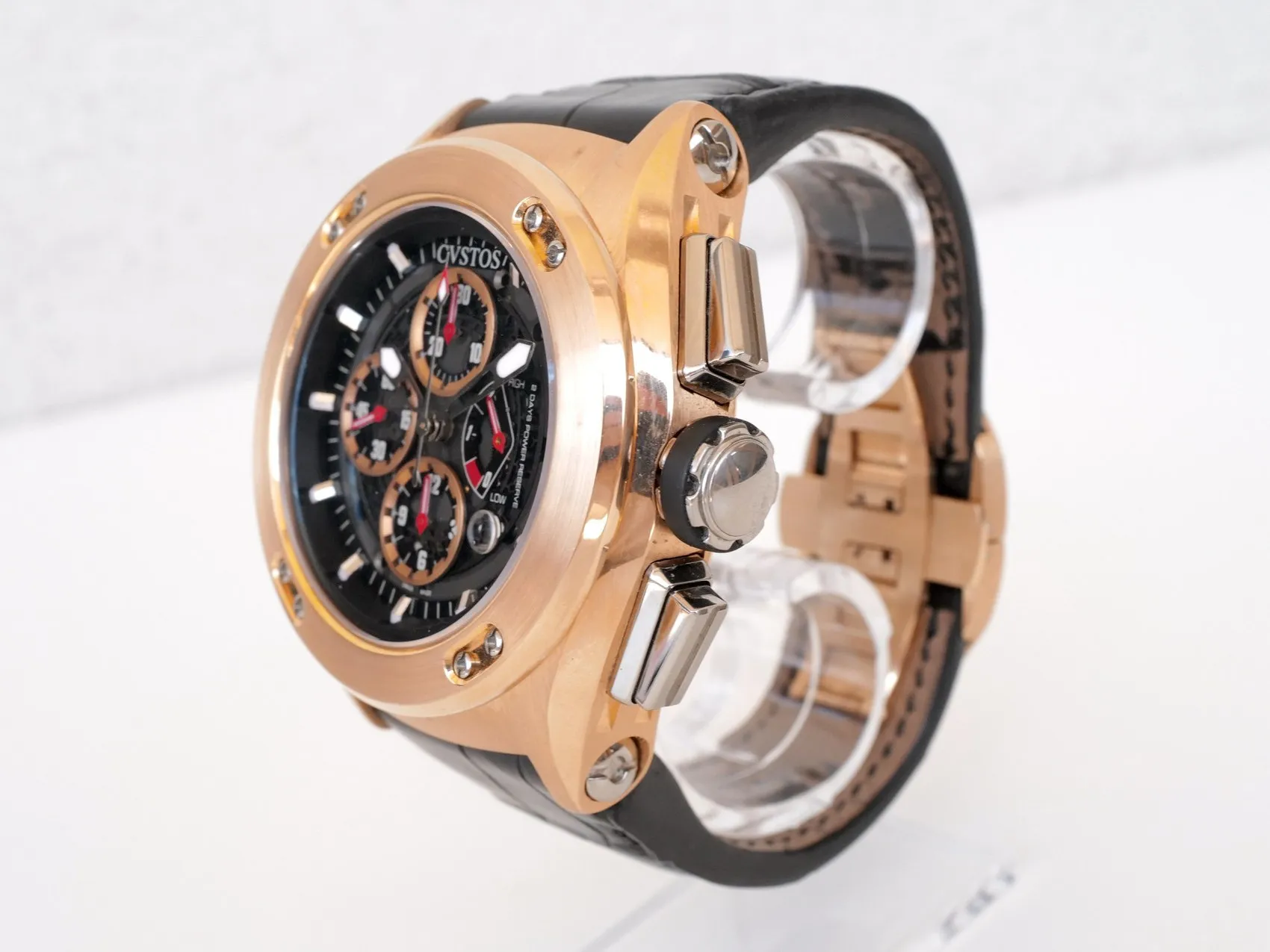 Cvstos Challenge-R CR50 C RGR 50mm Yellow gold Black 5