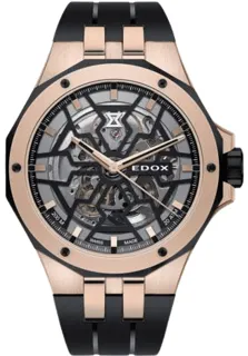 Edox 85303 357GR NRN Stainless steel Black