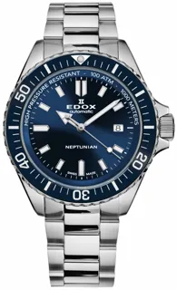 Edox Neptunian 80120 3BUM BUF Stainless steel Blue