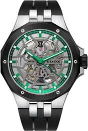 Edox Delfin 85303 3NN VB Stainless steel Green