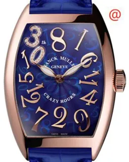 Franck Muller Crazy Hours 8880CH30TH(5NBL Rose gold Blue