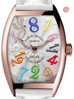 Franck Muller Crazy Hours 8880CH30THCOLDRM(5N 39mm 18kt Rose Gold Silver