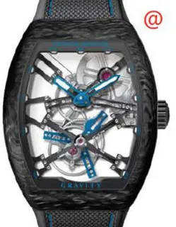 Franck Muller Gravity V45TGRAVITYCSSQT Polycarbonate Skeletonized