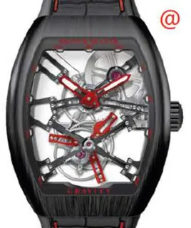 Franck Muller Gravity V45TGRAVITYCSSQT Titanium Skeletonized