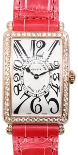 Franck Muller Long Island 952QZD1R(5N Rose gold Silver