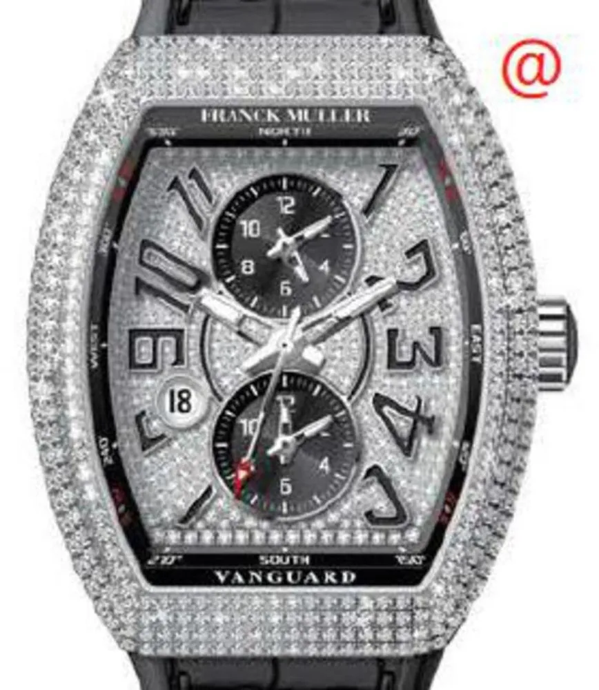 Franck Muller Master Banker V45MBSCDTDCDACNR 45mm Stainless steel Black