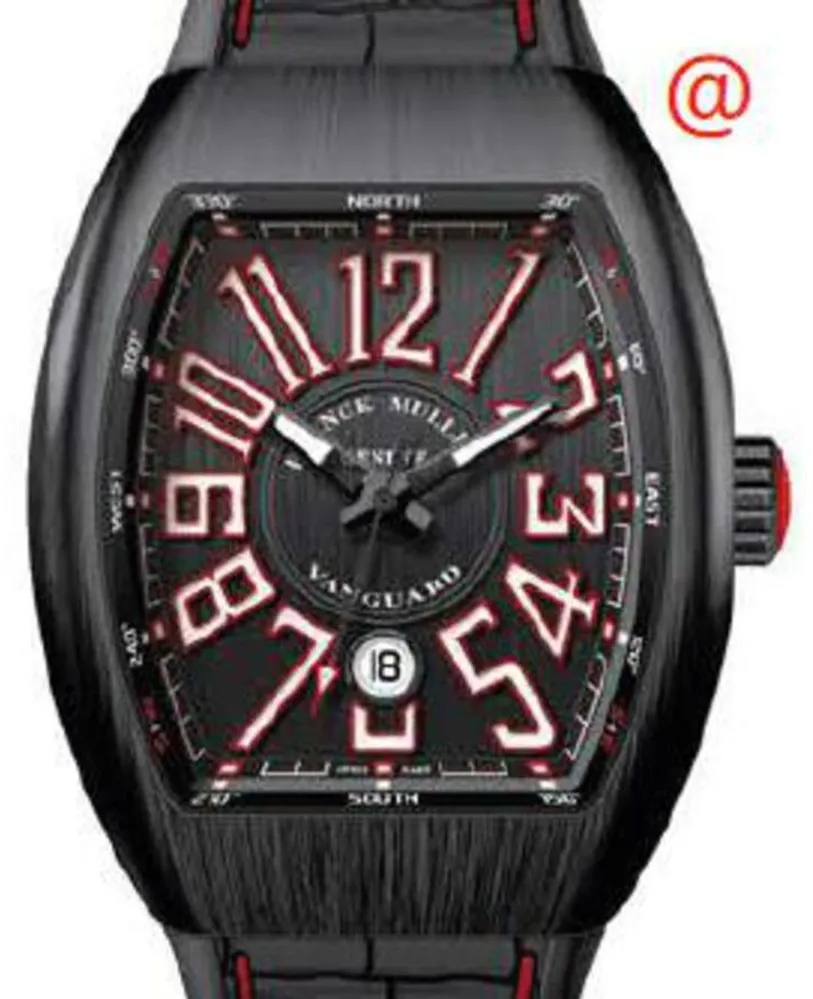 Franck Muller Vanguard V45 SC DT TT NR BR.ER 45mm Titanium Black