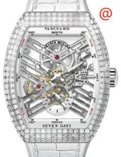 Franck Muller Vanguard V45 S6 SQT D AC BC Stainless steel Skeletonized