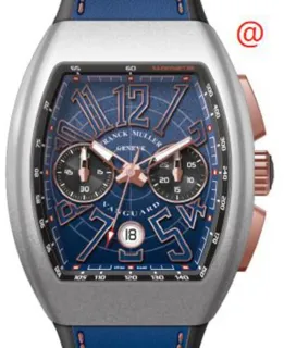 Franck Muller Vanguard V45CCDTCIRBLACMC5NBR(BLBL5NBR Stainless steel Blue