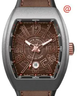 Franck Muller Vanguard V45SCDTCIRBNTTMC5NBR(BNBL5NBR Titanium Brown