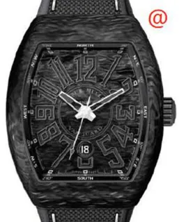 Franck Muller Vanguard V45SCDTCARBONBC Polycarbonate Black