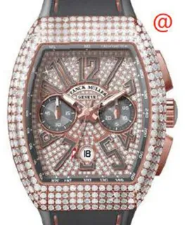 Franck Muller Vanguard V45CCDTDCD5NTT(DIAMTT5N 18kt Rose Gold Gray