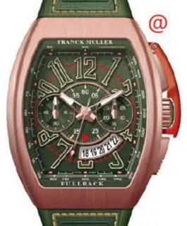 Franck Muller Vanguard V45CCDTLCK5NBRVE Rose gold Green