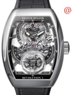 Franck Muller Vanguard V50REV3PRSQTACNR Stainless steel Skeletonized