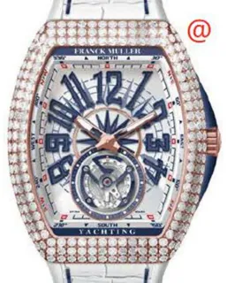 Franck Muller Vanguard V45TDYACHTING5NBL Rose gold White