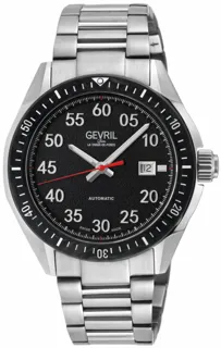 Gevril Ascari 48300B Stainless steel Black