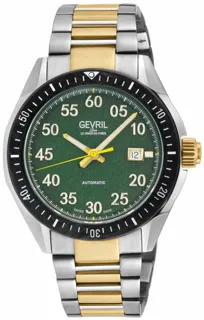 Gevril Ascari 48306B Stainless steel Green