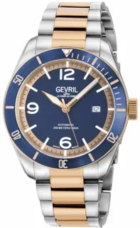 Gevril Yorkville 48614B Stainless steel Blue