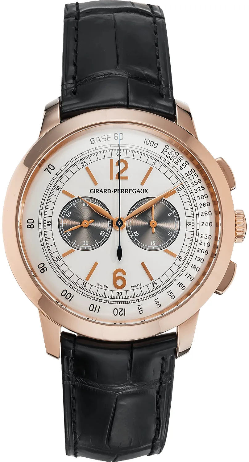 Girard-Perregaux 1966 49539-52790SBK6A 40mm Rose gold